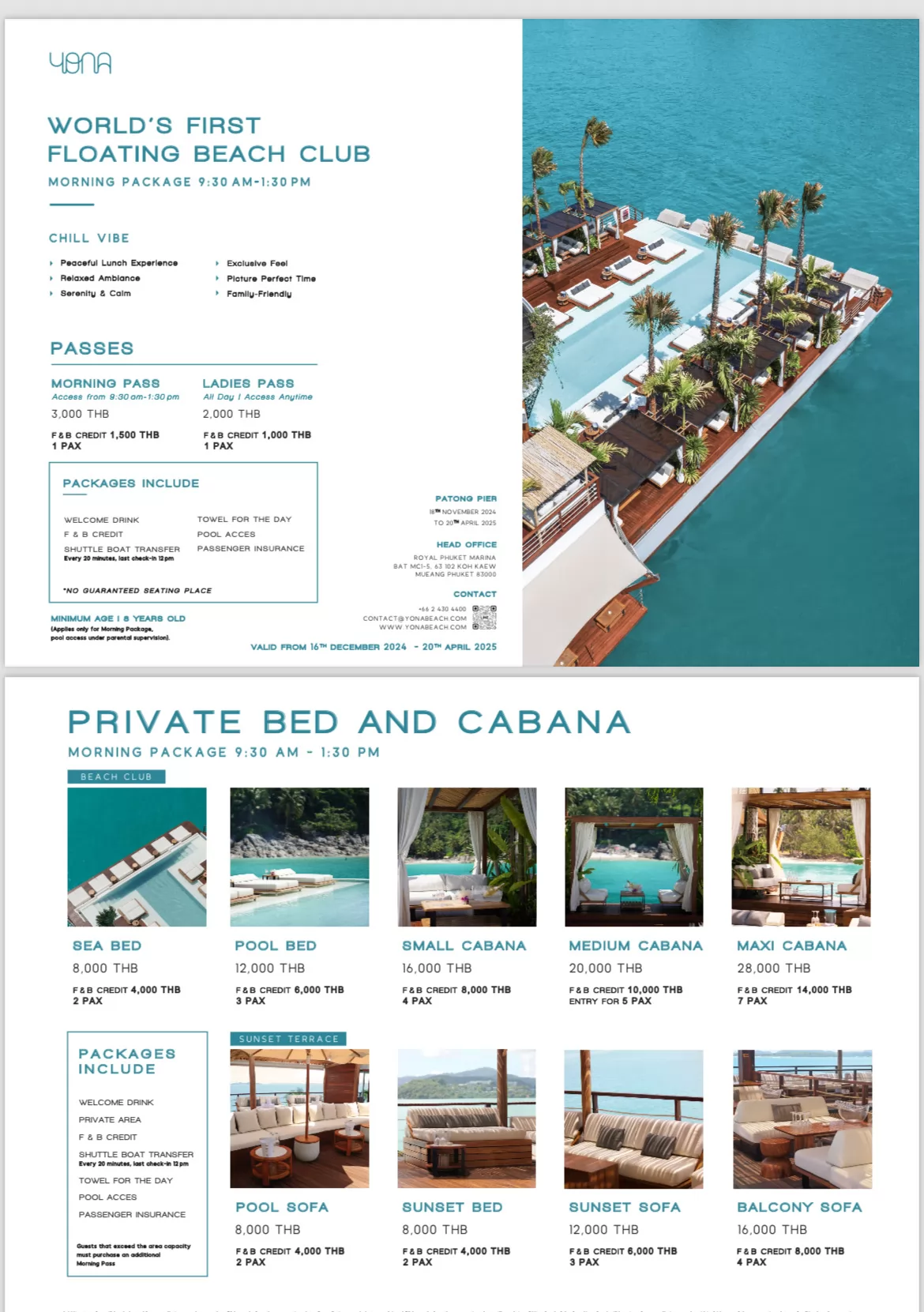 Yona Beach club